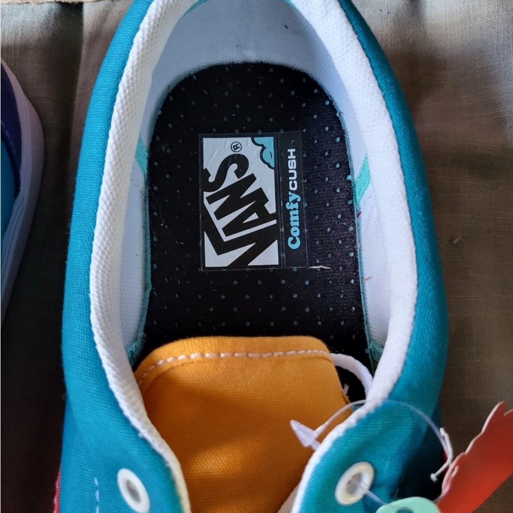 Vans Comfycush Era Multi Block Women 10.5 VNOA3WM92CC comfycush 012025 - Picture 4 of 7